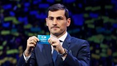 Iker Casillas, en el sorteo de la Eurocopa 2020