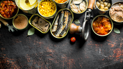 Muchos alimentos en conserva pueden formar parte de una dieta saludable.