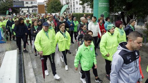 Andaina solidaria contra el cancer en Boiro 2022