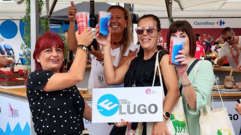 Puesto de los hosteleros de Lugo en La Vuelta