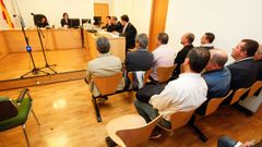 Imagen de archivo de una vista en los juzgados de lo social de Lugo