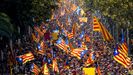 Cataluña celebra la Diada