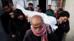 Funeral por uno de los palestinos que han muerto este año por disparos del Ejército israelí