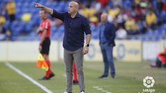 Javi Rozada durante el UD Las Palmas-Real Oviedo