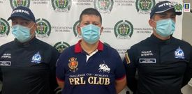 Julio Pearanda, detenido en Colombia en septiembre del 2021 tras fugarse de Espaa en mayo del mismo ao.