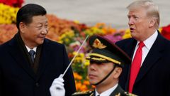 El presidente de EE.UU., Donald Trump, y el presidente de China, Xi Jinping, en una imagen de archivo del 2017