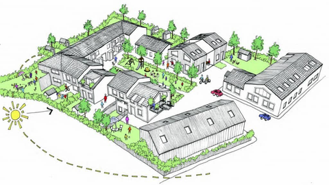 Proyecto de cohousing El Llar, en Gij�n