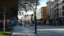 Tráfico en la calle Ramón y Cajal de Gijón