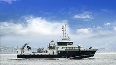El Víctor Angeluscu es uno de los buques de investigación marina de Argentina que se adjudicó el astillero vigués en los últimos años.