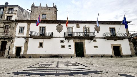 Casa de Correa, actual casa consistorial de Baiona