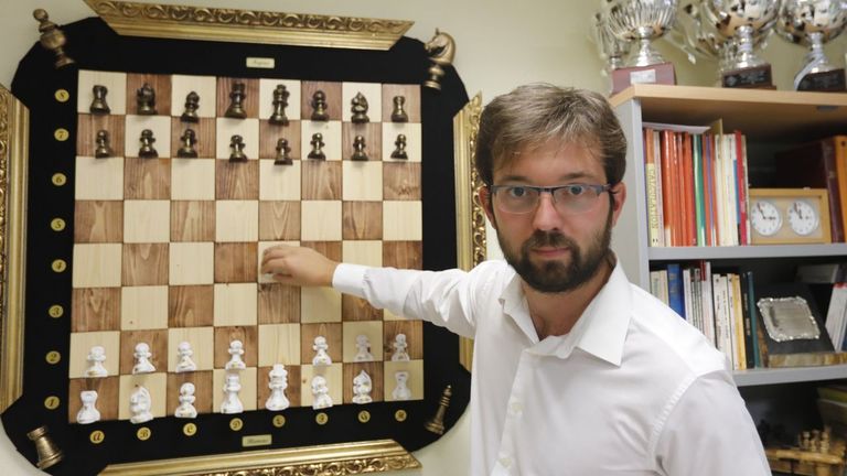 Iván Salgado, gran maestro de ajedrez