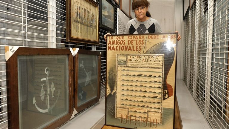 La Guerra Civil Española resumida en dos nuevas piezas en el Museo Massó, en Bueu