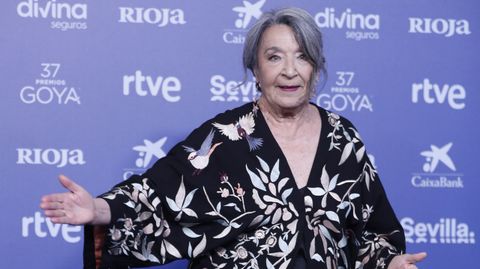 La actriz Petra Martínez