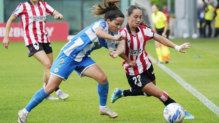 Ainhoa Marín le regala al Dépor Abanca una victoria de prestigio ante el Athletic Club (0-1)