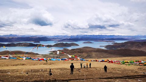 Altiplanicie del Tibet, donde la poblacin tiene una mayor esperanza de vida