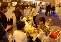 La mayor�a de los visitantes se interesan por la artesan�a