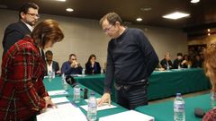 El cambio de voto respecto al pleno constitutivo de Carlos Viitez (izquierda) y Jos Asprez (derecha) propici la presentacin de la mocin de censura del PP en la Mancomunidade do Salns