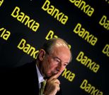 Rodrigo Rato, durante la presentacin de resultados de Bankia en febrero pasado.