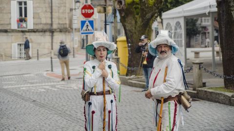 Los troteiros de Bande salieron por los pueblos del municipio