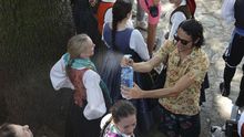 Galicia se asfixia con la primera ola de calor del verano