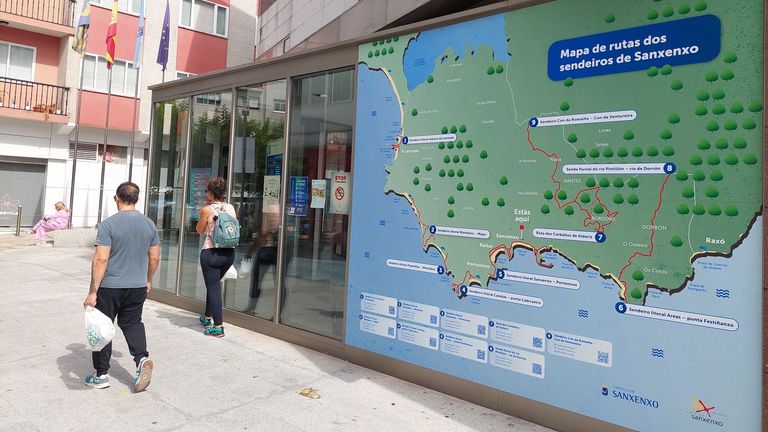 El placer de descubrir andando la costa y el rural de Sanxenxo