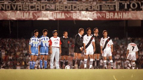 Bebeto, José Ramón, Nelson Piquet, Dinamite y Zico.