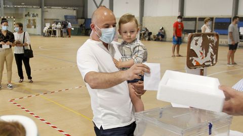 Y los más pequeños tampoco se perdieron el evento (Ferrol)