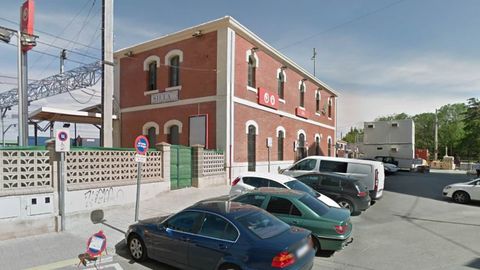 Imagen de Google Maps de la estacin de Silla, en Valencia