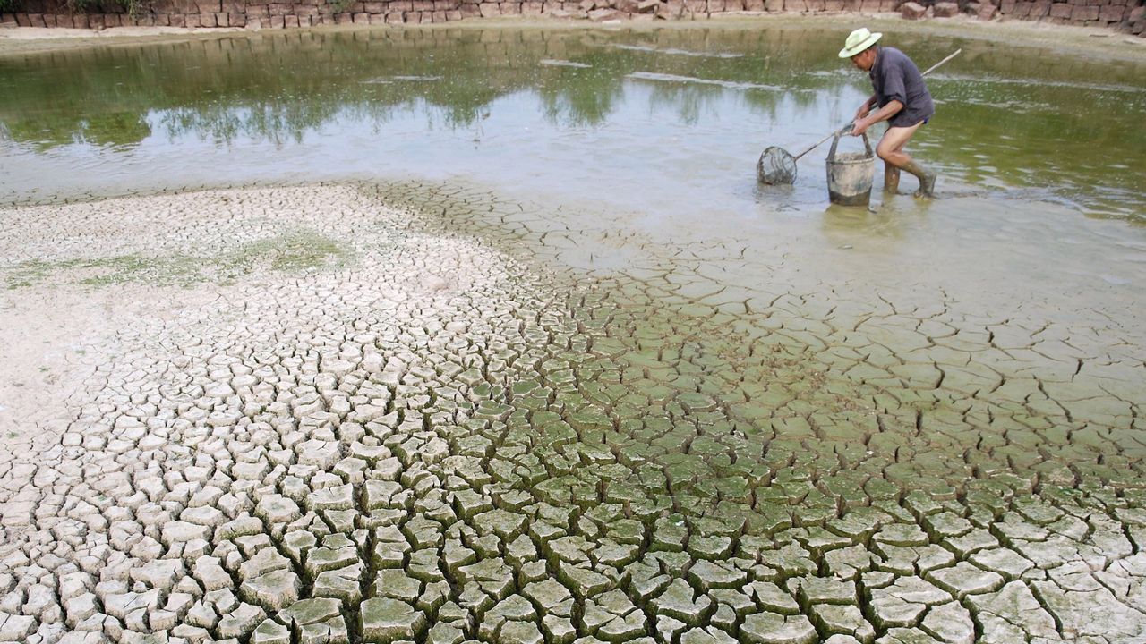 El curioso caso de la tormenta tropical Leslie.El lago Poopo, en Bolivia, afectado por el cambio climtico