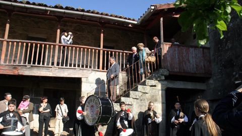 Casa de Xocas que adquirió el Concello de Lobeira