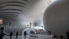 Tianjin Binhai, la futurista biblioteca china de la que todo el mundo habla