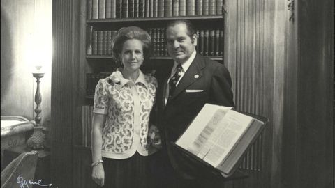 Eduardo Barreiros y su esposa Mara Dorinda Ramos