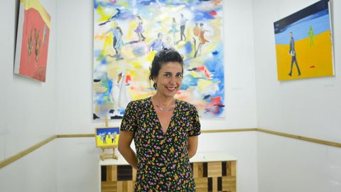La artista Sofa Pieiro