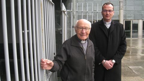 García Amor (izquierda) y Alonso (derecha) dejarçan la unidad pastoral vilalbesa próximamente 
