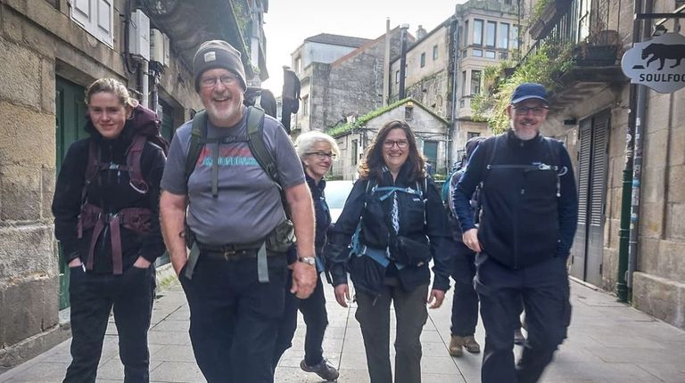 Año de récord del Camino Portugués, que no descansa ni en invierno con peregrinos orientales o fortachones granjeros de Ohio