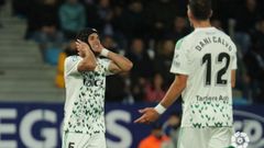 Luismi se lamenta tras el empate de la Ponferradina
