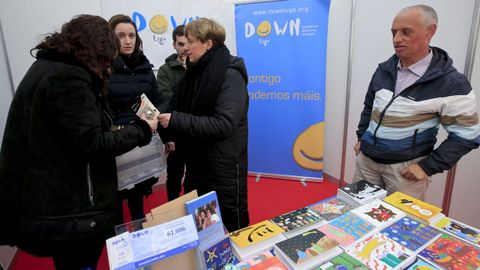Última edición del mercado solidario Diversiarte, en Lugo, antes de la pandemia.