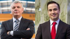 Belarmino Feito y Alejandro Daz, candidatos a la presidencia de FADE
