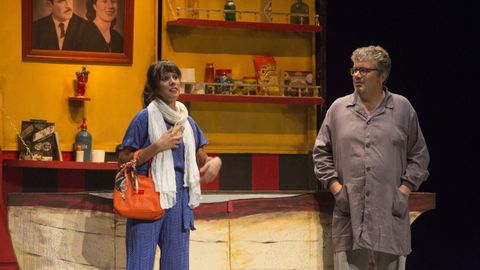 Representación teatral durante la última edición de «Á esCEEna».