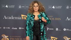 Lolita, el pasado mes de enero en la gala de entrega de los Premios Iris