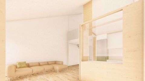 Curuxeiras 8, por dentro. Interiores diáfanos y espacios abiertos y luminosos caracterizan las nuevas viviendas
