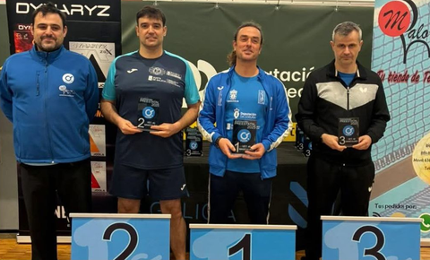 Roi Sixto se proclamó campeón en Veteranos mayores de 40 años.