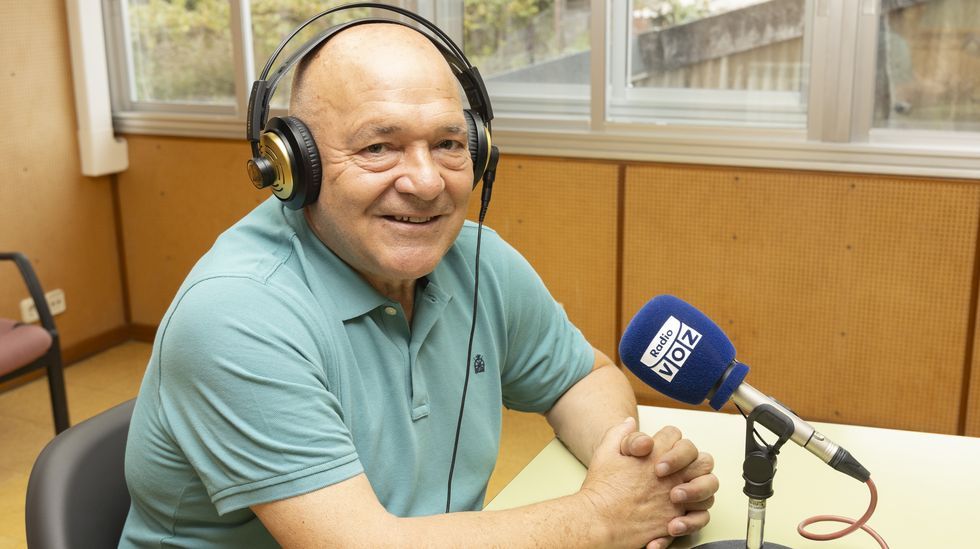 Antonio Porteiro pasou onte polos estudos de Radio Voz Berganti&ntilde;os