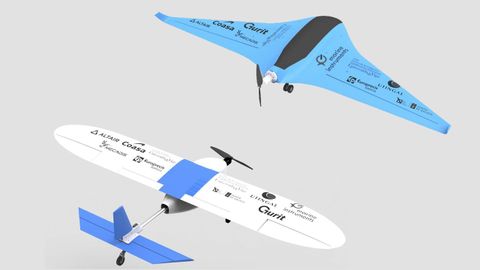 Diseños de las aeronaves que competirán en Valencia