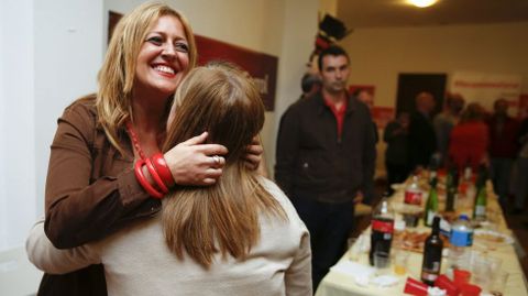 Los resultados dejan la puerta abierta a un tripartito de Ferrol en Comn, PSOE y Bloque. En la imagen, la socialista, Beatriz Sestayo. 