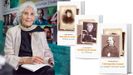 A poeta Luz Pozo asina o primeiro libro da colección, «Follas novas», de Rosalía de Castro