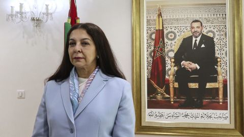 La embajadora de Marruecos en España, Karima Benyaich, en una imagen de archivo