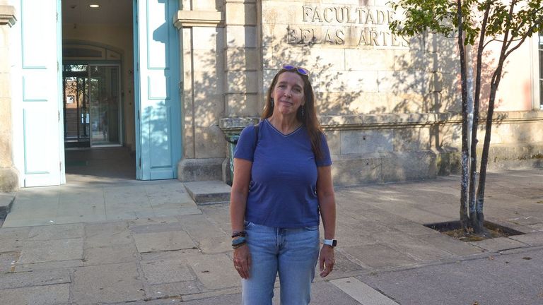 La profesora Carmen Hermo, única candidata para dirigir la Facultade de Belas Artes de Pontevedra