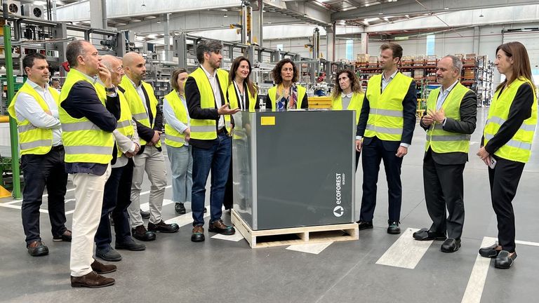 Ecoforest lanza una nueva bomba de calor al mercado internacional