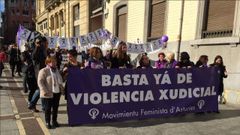 Manifestaci�n contra la violencia machista del 25N en Asturias